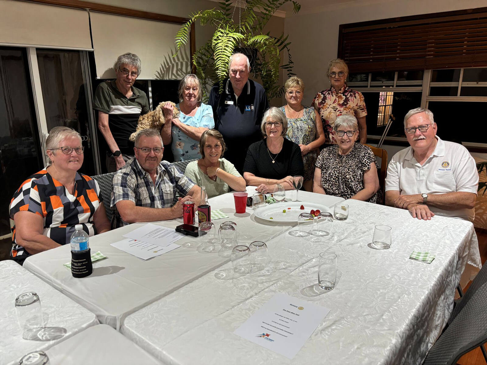Rotary Club Members Group Photo