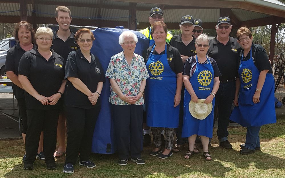 Rotary Club Members Group Photo
